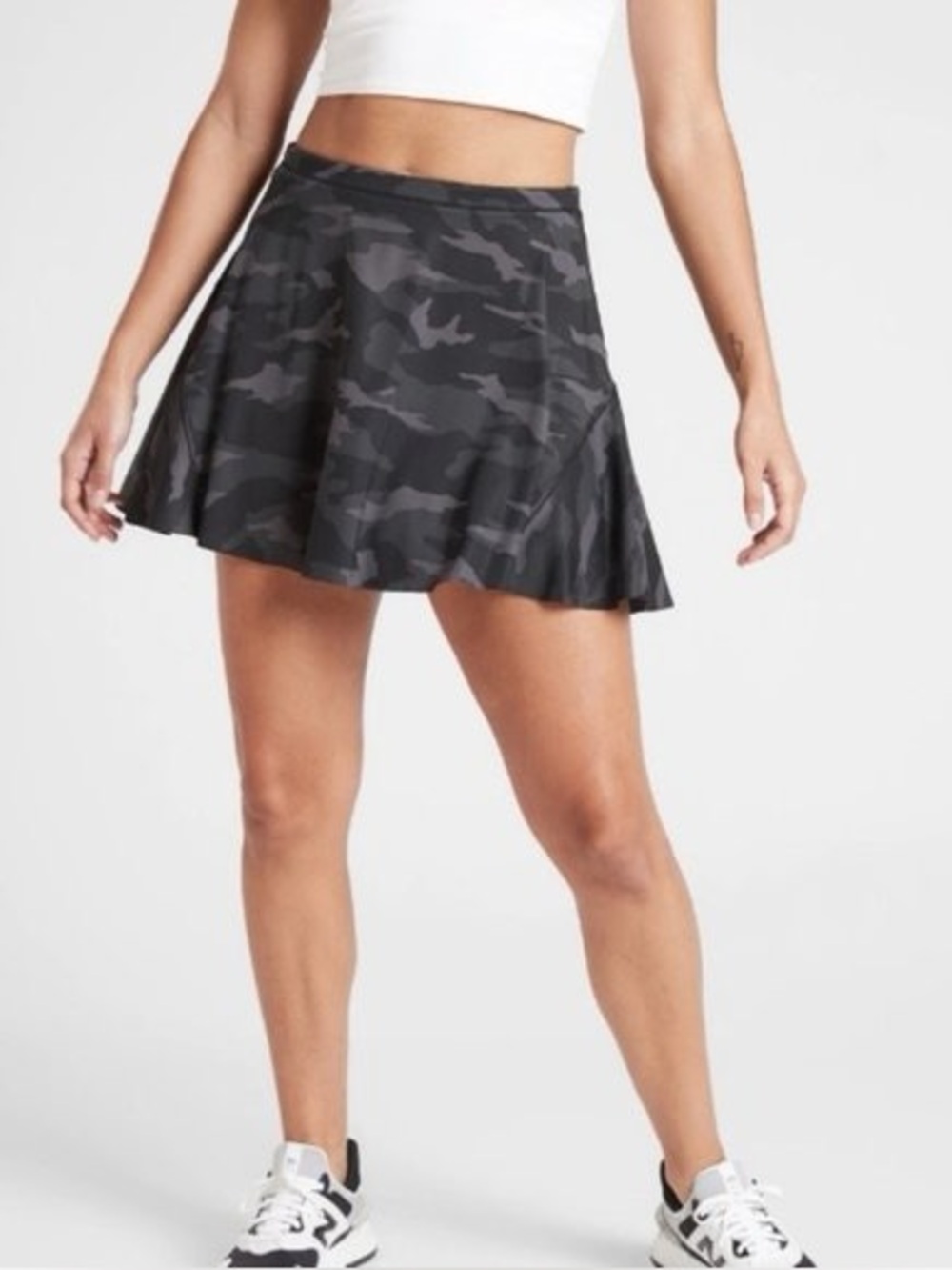 Athleta Camo Match Point Skort in Black